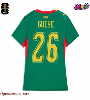Senegal Pape Gueye #26 Venkovní Dres pro Dámy MS 2026 Krátkým Rukávem